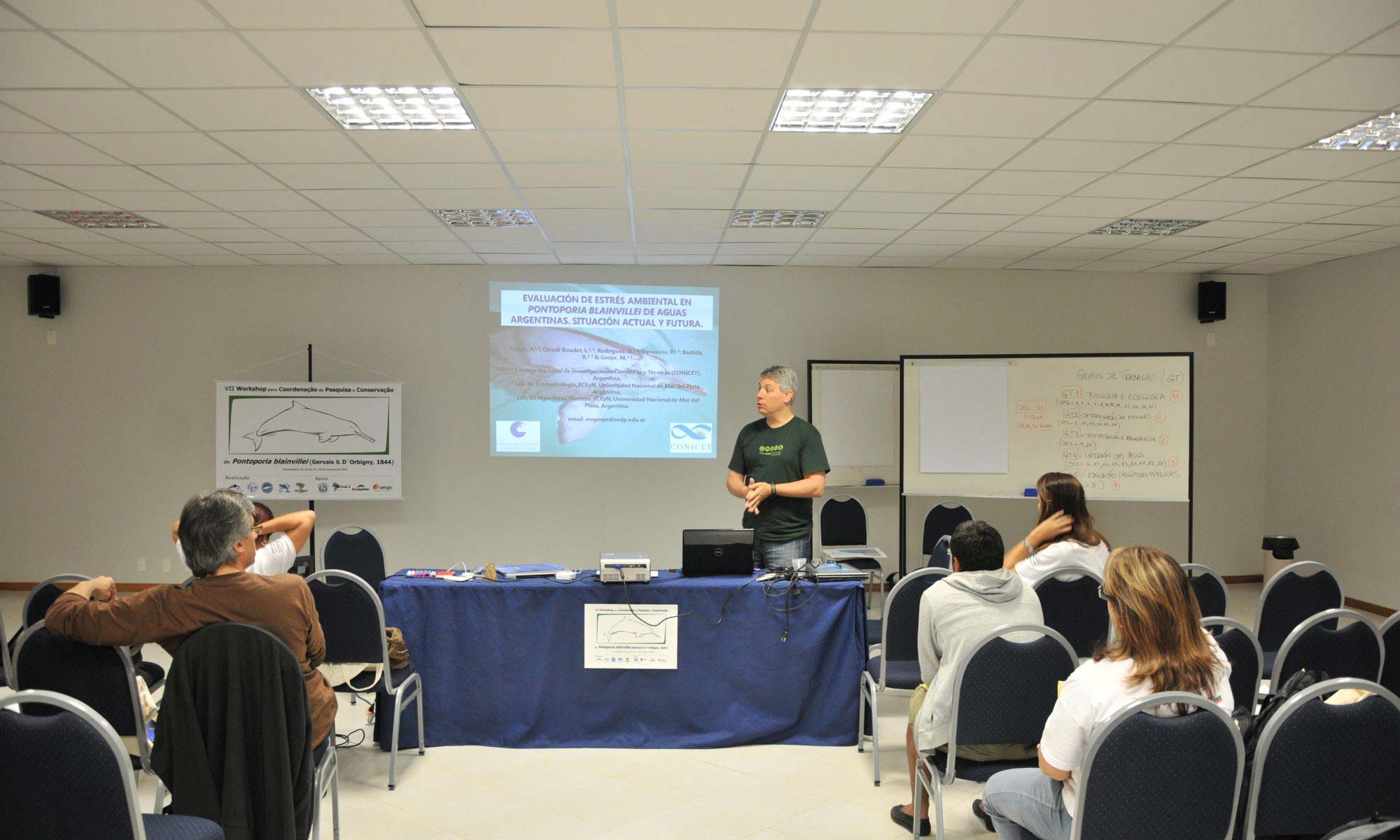 Conferências Workshops Conservação de Espécies Yaqu Pacha