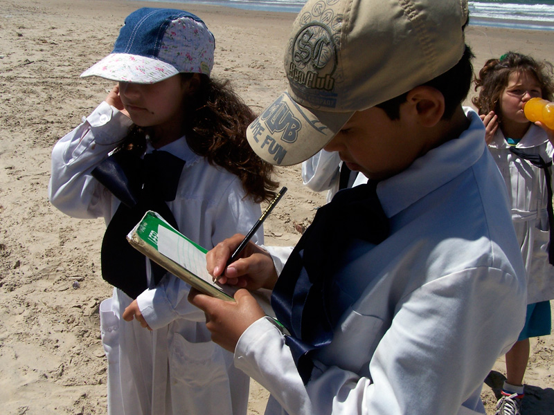 Educação Ambiental Uruguai ARENAS Crianças