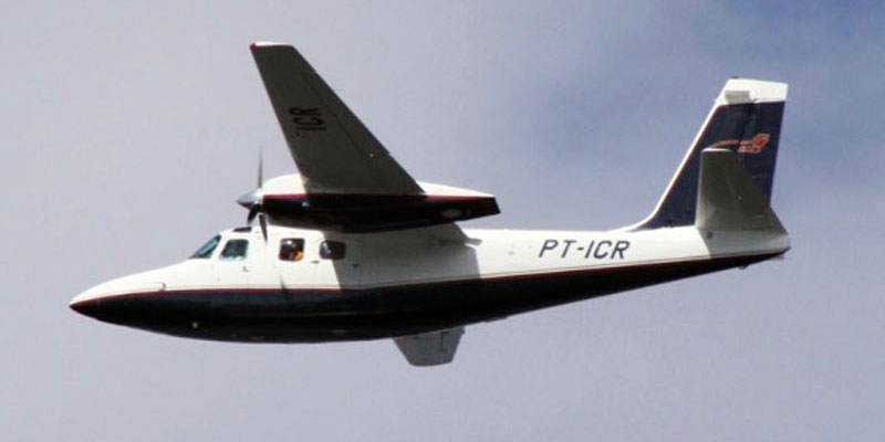 Aerial Survey Toninhas Flugzeug plane 