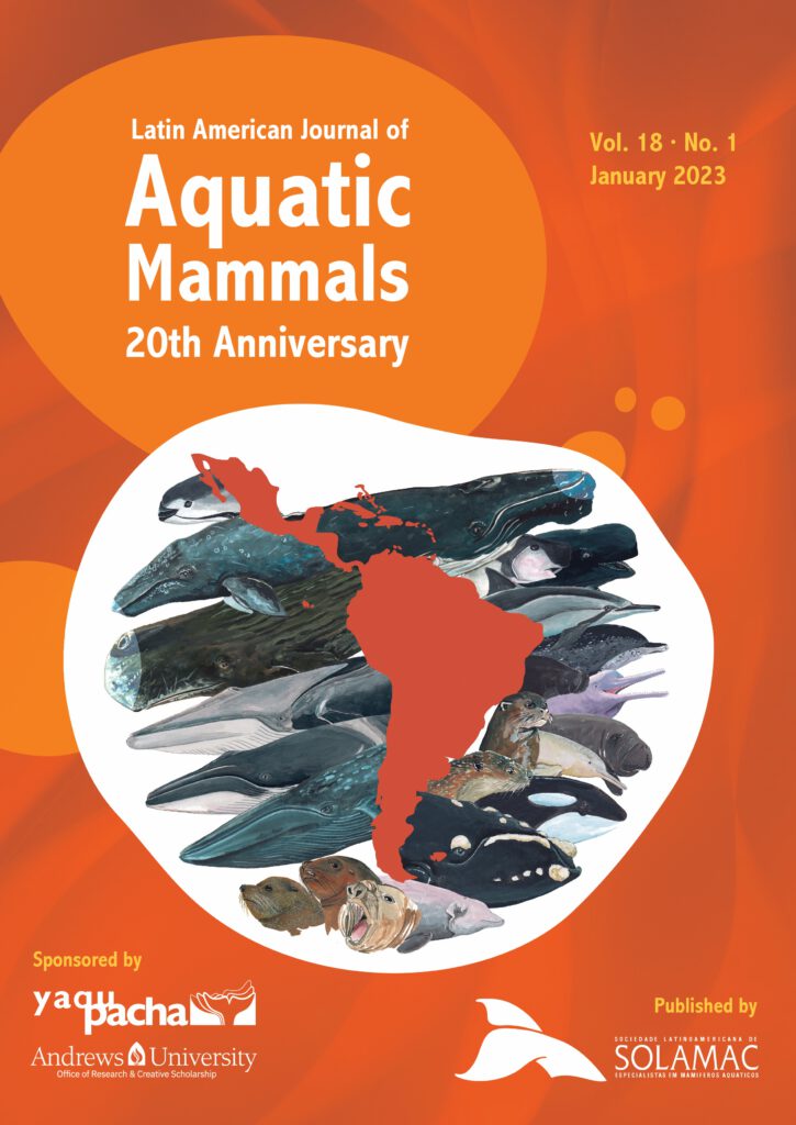 LAJAM SOLAMAC 20 years anniversary Latin American Journal of Aquatic Mammals.