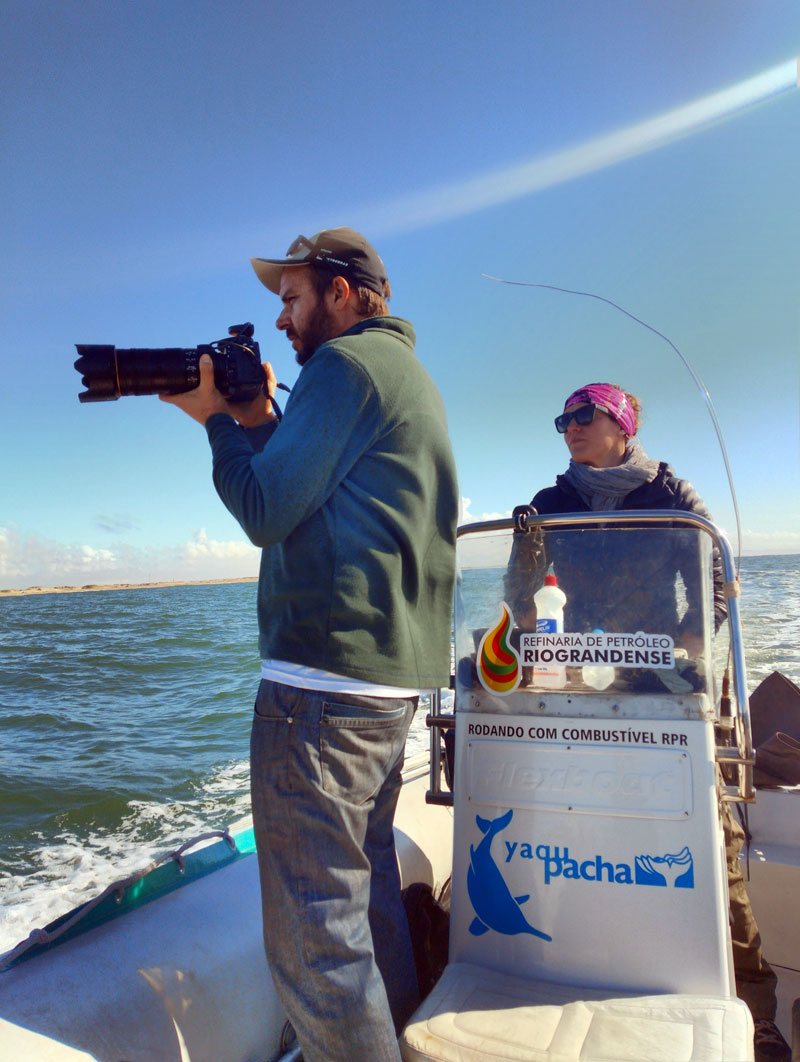 Project bottlenose dolphin Team Projeto Botos Lagoa dos Patos Brasil Kaosa Brazil