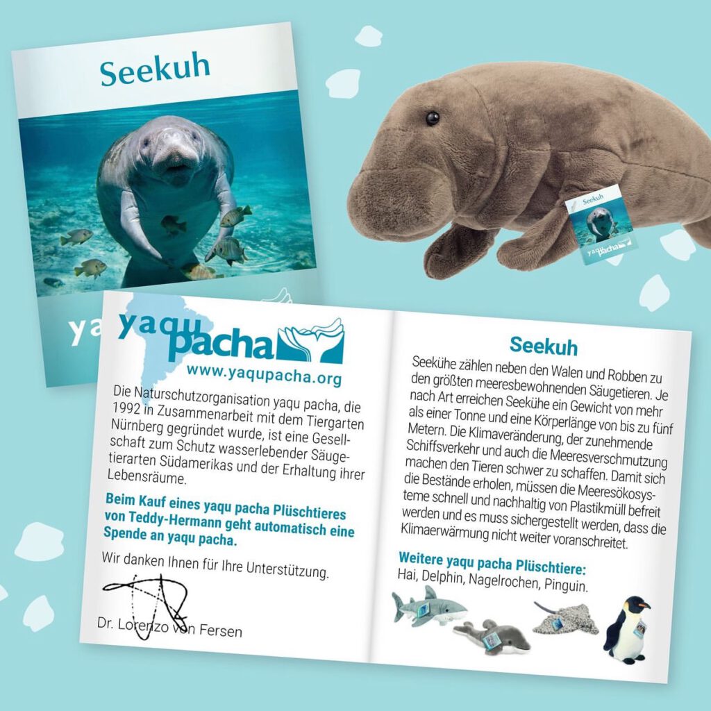 Teddy Hermann Seekuh Manati Manatee