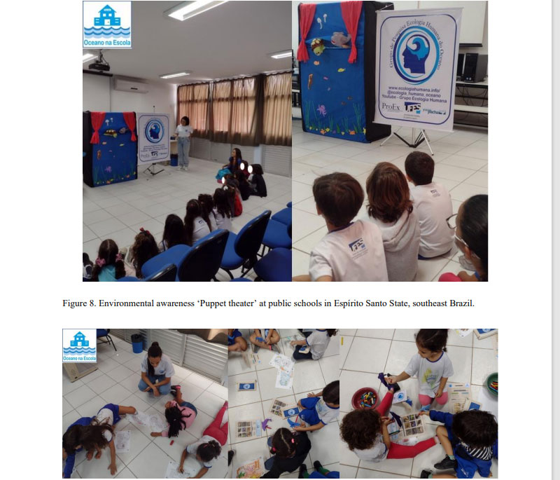 Brasilien Ecologia Humana do Oceano Schulen