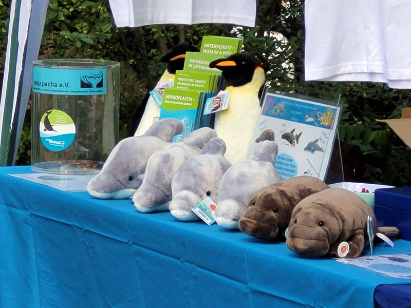 Journée de protection des espèces 2023 Zoo de Duisburg Peluches Teddy Hermann