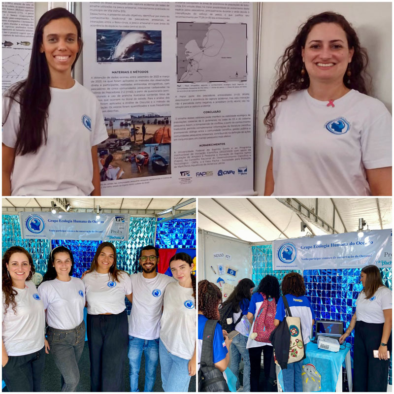 Semana del Conocimiento Brasil Proyecto Ecologia Humana do Oceano Sotalia guianensis