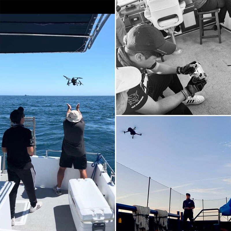 drone drone vaquita Fabian Rodríguez González operação esperanza 2024