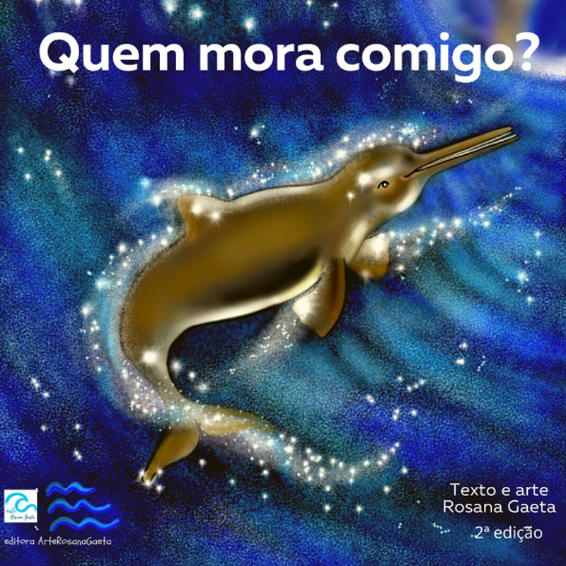 Livro Quem mora comigo Rosana Magalhães Gaeta